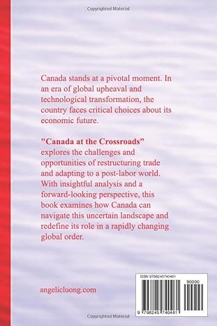 CANADA AT THE CROSSROADS (COGNITIVEISM)