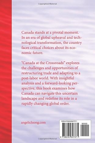 CANADA AT THE CROSSROADS: Restructuring Trade in a Shifting Global Economic Order (COGNITIVEISM)